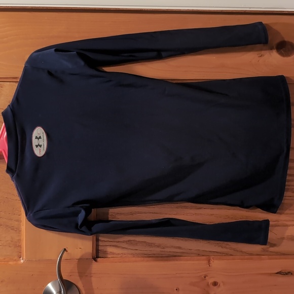 Kids Under Armour navy blue base layer - Picture 2 of 3